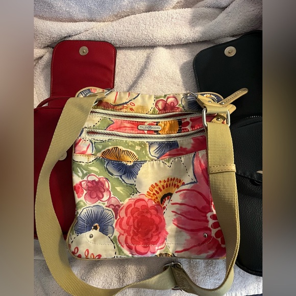 Floral and Solid Crossbody Bag Set - Picture 6 of 6